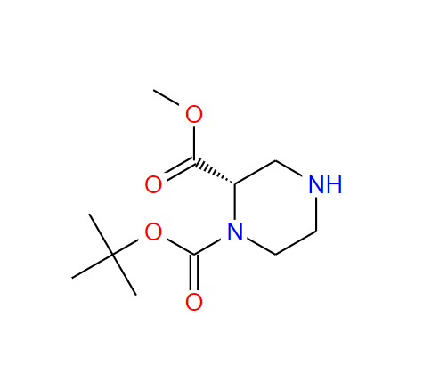 (S)-1-BOC-2-哌嗪甲酸甲酯,(S)-1-N-Boc-piperazine-2-carboxylic acid methyl ester