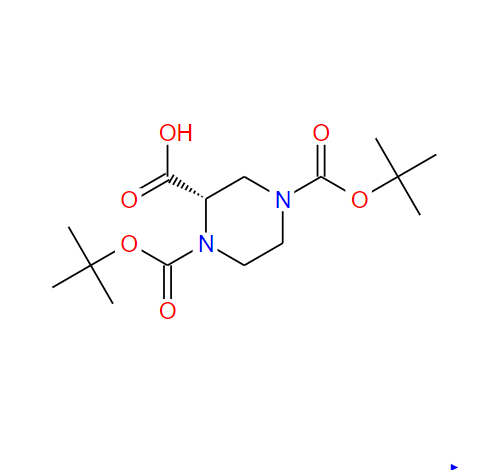 (S)-1,4-双(叔丁氧羰基)哌嗪-2-羧酸,(S)-1,4-Bis(tert-butoxycarbonyl)piperazine-2-carboxylicacid