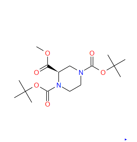 (R)-1,4-二叔丁基2-甲基哌嗪-1,2,4-三羧酸酯,(R)-1,4-Di-tert-butyl2-methylpiperazine-1,2,4-tricarboxylate