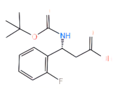 BOC-(R)-3-氨基-3-(2-氟苯基)-丙酸,Boc-(R)-3-Amino-3-(2-fluorophenyl)-propionic acid