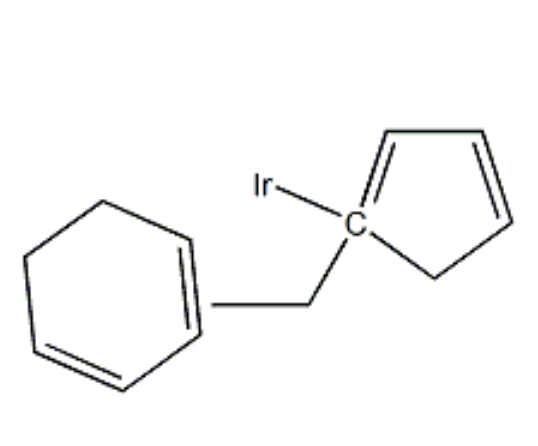 1-乙基环戊二烯基-1,3-环己二烯铱(I),1-Ethylcyclopentadienyl-1,3-cyclohexadieneiridium(I)