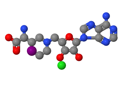(S)-2-氨基-4-((((2R,3S,4R,5R)-5-(6-氨基-9H-嘌呤-9-基)-3,4-二羟基四氢呋喃-2-基)甲基)(2-碘乙基)氨基)丁酸二盐酸盐,(S)-2-amino-4-((((2R,3S,4R,5R)-5-(6-amino-9H-purin-9-yl)-3,4-dihydroxytetrahydrofuran-2-yl)methyl)(2-iodoethyl)amino)butanoic acid dihydrochloride