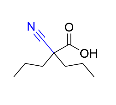 双丙戊酸钠杂质16,2-cyano-2-propylpentanoic acid