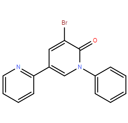 5-溴-1-苯基[2',3-二吡啶基]-6(1H)酮,5'-broMo-1'-phenyl-[2,3'-bipyridin]-6'(1'H)-one