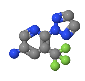 6-(2H-1,2,3-三唑-2-基)-5-(三氟甲基)吡啶-3-胺,6-(2H-1,2,3-TRIAZOL-2-YL)-5-(TRIFLUOROMETHYL)PYRIDIN-3-AMINE