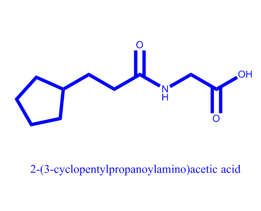 3-環(huán)戊基丙酰-甘氨酸,Glycine, N-(3-cyclopentyl-1-oxopropyl)-