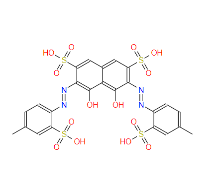 4,5-二羟基-3,6-双[(4-甲基-2-磺基苯基)偶氮]-2,7-萘磺酸,DIMETHYLSULFONAZO III