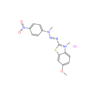 6-甲氧基-3-甲基-2-[3-甲基-3-(4-硝基苯基)-1-三嗪基]苯并噻唑翁氯化物