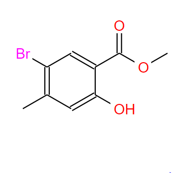 5-溴-2-羟基-4-甲基苯甲酸甲酯,METHYL 5-BROMO-2-HYDROXY-4-METHYLBENZOATE