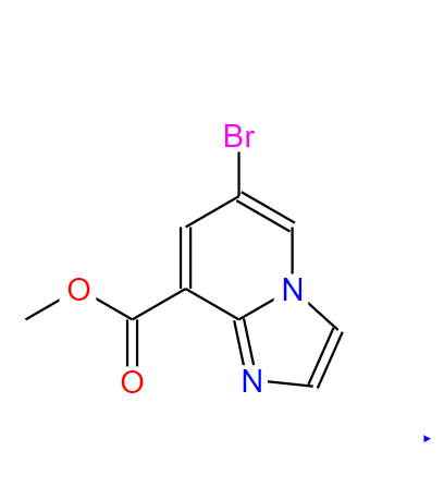 6-溴咪唑并(1,2A)吡啶-8-甲酸甲酯,Methyl 6-bromo-1H-imidazo[1,2-a]pyridine-8-carboxylate
