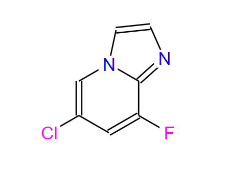 6-氯-8-氟咪唑并[1,2-A]吡啶,2-AMINO-7-CHLORO-5-OXO-5H-(1)BENZOPYRANO-(2,3-B)-PYRIDINE-3-CARBONITRILE