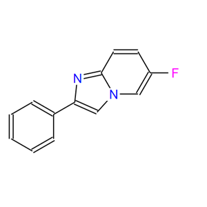2-苯基-6-氟咪唑并(1,2,A)吡啶