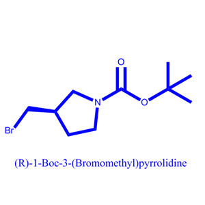(R)-1-Boc-3-(溴甲基)吡咯烷,(R)-1-Boc-3-(Bromomethyl)pyrrolidine