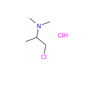2-氯-1-甲基乙基(二甲基)胺盐酸盐