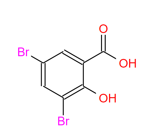 3,5-二溴-2-羟基苯甲酸,3,5-Dibromosalicylic acid