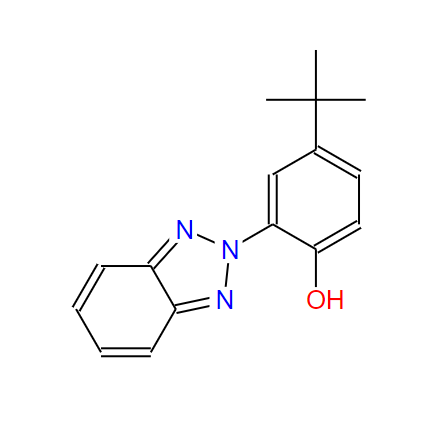 2-(2H-苯并三唑-2-基)-4-(1,1-二甲基乙基)-苯酚,2-(5-TERT-BUTYL-2-HYDROXYPHENYL)BENZOTRIAZOLE