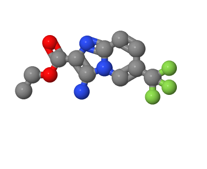 3-氨基-6-(三氟甲基)咪唑-[1,2-a]吡啶-2-甲酸乙酯,Ethyl 3-amino-6-(trifluoromethyl)imidazo-[1,2-a]pyridine-2-carboxylate