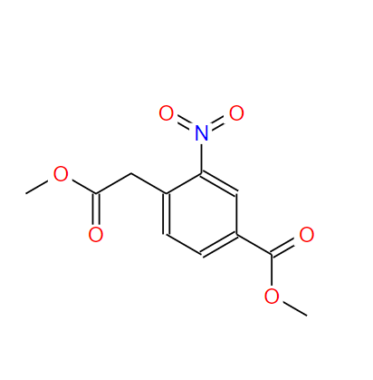 4-(甲氧基羰基)-2-硝基苯乙酸甲酯,Methyl 4-(2-methoxy-2-oxoethyl)-3-nitrobenzoate