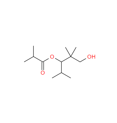 3-羟基-2,2-二甲基-1-(1-甲基乙基)丙基异丁酸酯,3-hydroxy-2,2-dimethyl-1-(1-methylethyl)propyl isobutyrate