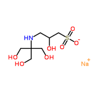 3-[N-三(羥甲基)甲氨基]-2-羥基丙磺酸鈉,3-[N-Tris(hydroxymethyl)methylamino]-2-hydroxypropanesulfonic acid sodium salt