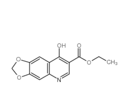 8-羟基[1,3]二氧代lo[4,5-g]喹啉-7-羧酸乙酯,ETHYL 8-HYDROXY-[1,3]DIOXOLO[4,5-G]QUINOLINE-7-CARBOXYLATE