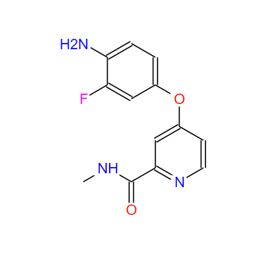 4-(4-氨基-3-氟苯氧基)吡啶-2-羧酸甲胺,4-(4-AMINO-3-FLUOROPHENOXY)-N-METHYLPICOLINAMIDE