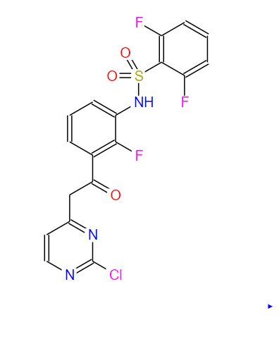 达拉非尼杂质1,N-(3-(2-(2-chloropyriMidin-4-yl)acetyl)-2-fluorophenyl)-2,6-difluorobenzenesulfonaMide