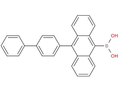 B-(10-[1,1'-联苯]-4-基-9-蒽基)硼酸,B-(10-[1,1'-Biphenyl]-4-yl-9-anthracenyl)boronic acid