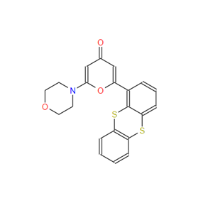 2-吗啉-4-基-6-噻蒽-1-基吡喃-4-酮,KU-55933