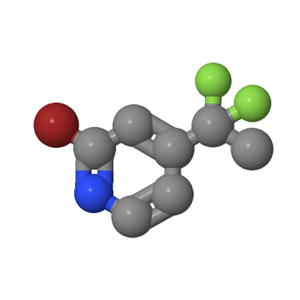 2-溴-4-(1,1-二氟乙基)吡啶,2-broMo-4-(1,1-difluoroethyl)pyridine