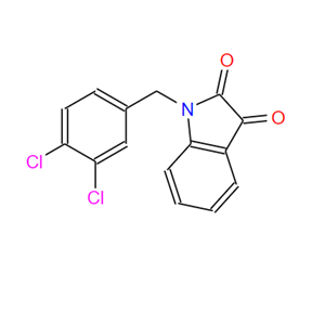 1-(3,4-二氯苄基)-1H-吲哚-2,3-二酮,1-(3,4-DICHLOROBENZYL)-1H-INDOLE-2,3-DIONE