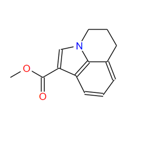 5,6-二氢-4H-吡咯并[3,2,1-IJ]喹啉-1-甲酸甲酯,4H-PYRROLO[3,2,1-IJ]QUINOLINE-1-CARBOXYLIC ACID,5,6-DIHYDRO-,METHYL ESTER