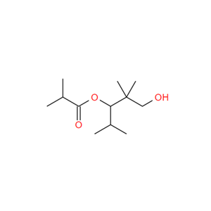 3-羟基-2,2-二甲基-1-(1-甲基乙基)丙基异丁酸酯,3-hydroxy-2,2-dimethyl-1-(1-methylethyl)propyl isobutyrate
