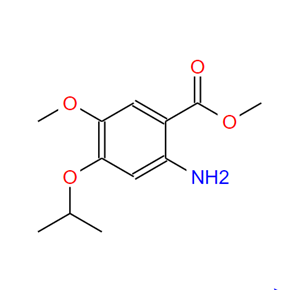 4-异丙氧基-5-甲氧基-2-氨基苯甲酸甲酯