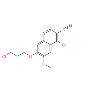 4-氯-7-(3-氯丙氧基)-3-氰基-6-甲氧基喹啉,4-CHLORO-7-(3-CHLORO-PROPOXY)-6-METHOXY-QUINOLINE-3-CARBONITRILE