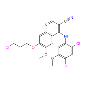 7-(3-氯丙氧基)-4-[(2,4-二氯-5-甲氧基苯基)氨基]-6-甲氧基-3-氰基喹啉