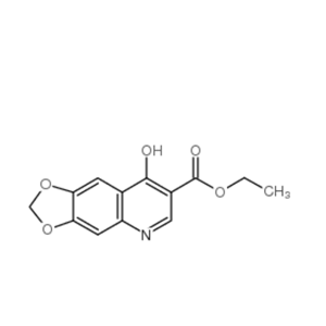 8-羟基[1,3]二氧代lo[4,5-g]喹啉-7-羧酸乙酯