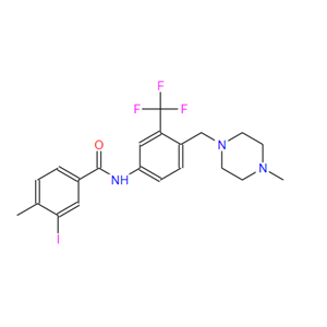3-碘-4-甲基-N-[4-[(4-甲基-1-哌嗪基)甲基]-3-(三氟甲基)苯基]苯甲酰胺