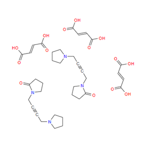 1-(4-[1-吡咯烷基]-2-丁炔基)-2-吡咯烷酮,Oxotremorine sesquifumarate