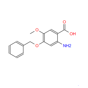 2-氨基-4-苄氧基-5-甲氧基苯甲酸,2-AMINO-4-BENZYLOXY-5-METHOXY-BENZOIC ACID