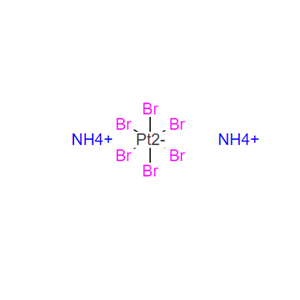 六溴铂(IV)酸铵,Ammonium hexabromoplatinate(IV)