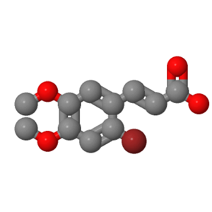 2-溴-4,5-二甲氧基苯乙烯酸