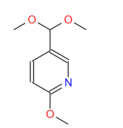 5-(二甲氧基甲基)-2-甲氧基吡啶,5-(Dimethoxymethyl)-2-methoxypyridine