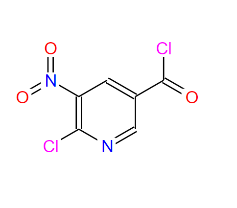 6-氯-5-硝基烟酰氯,6-chloro-5-nitronicotinoyl chloride