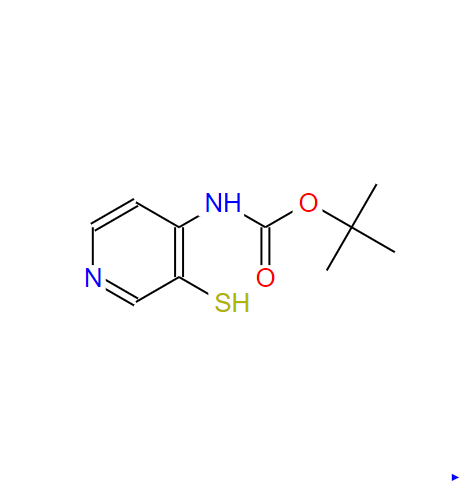 (3-巰基吡啶-4-基)氨基甲酸叔丁酯,tert-Butyl(3-mercaptopyridin-4-yl)carbamate