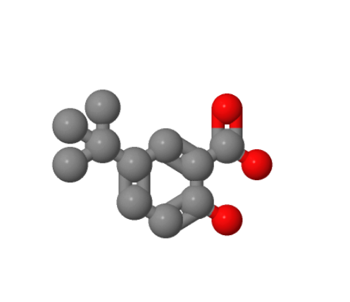 2-羟基-5-叔丁基苯甲酸,5-(1,1-dimethylethyl)salicylic acid