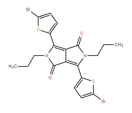 Pyrrolo[3,4-c]pyrrole-1,4-dione, 3,6-bis(5-bromo-2-thienyl)-2,5-dihydro-2,5-dipropyl-