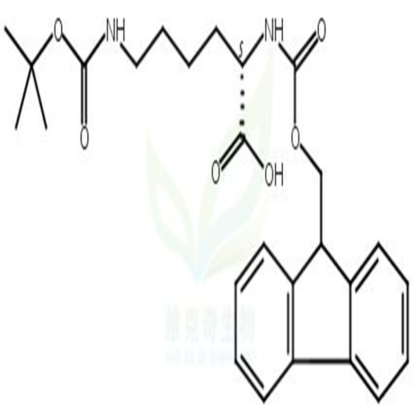 N-芴甲氧羰基-N'-叔丁氧羰基-L-赖氨酸,Nε-(tert-Butoxycarbonyl)-Nα-[(9H-fluoren-9-ylmethoxy)carbonyl]-L-lysine