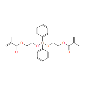 二（甲基丙烯酰氧乙基氧基）二苯硅烷