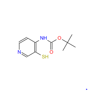 (3-巯基吡啶-4-基)氨基甲酸叔丁酯